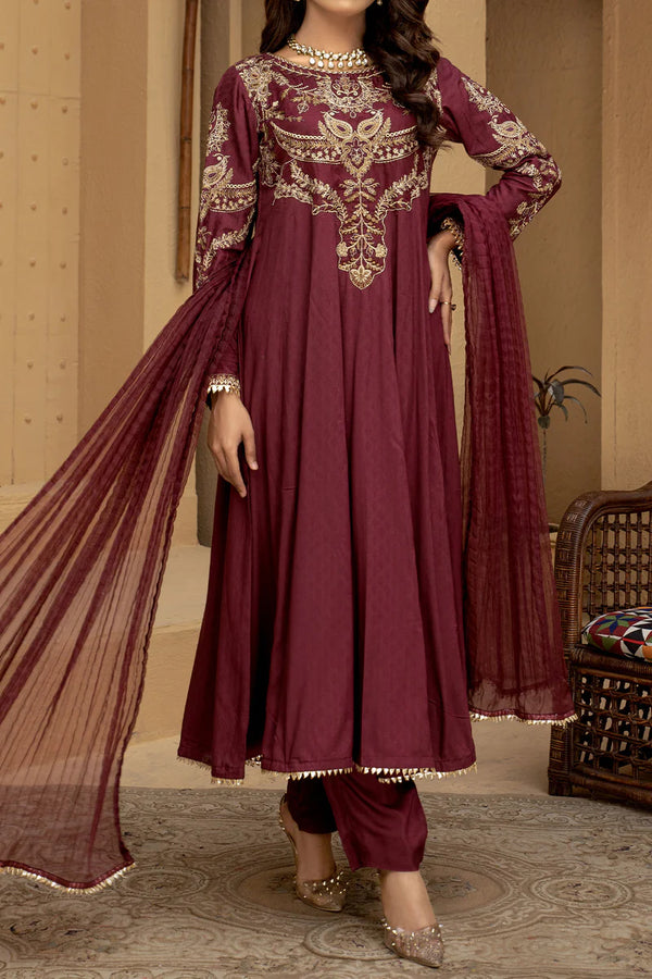 Rafia | WOMEN'S-3 PIECE EMBROIDERY VISCOSE | VS-425