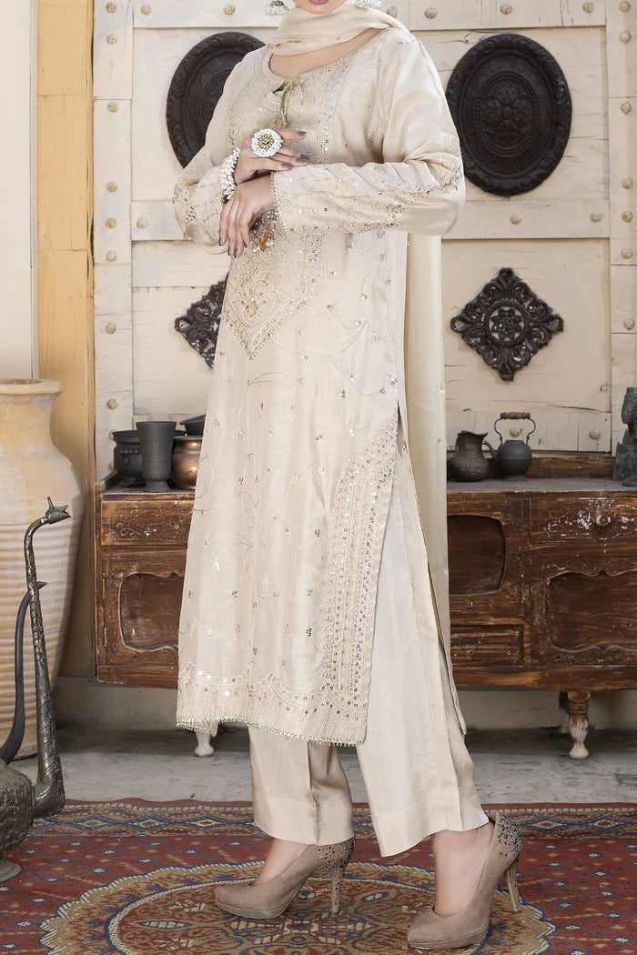 Rafia | WOMEN'S-3 PIECE EMBROIDERY VISCOSE | VS-492