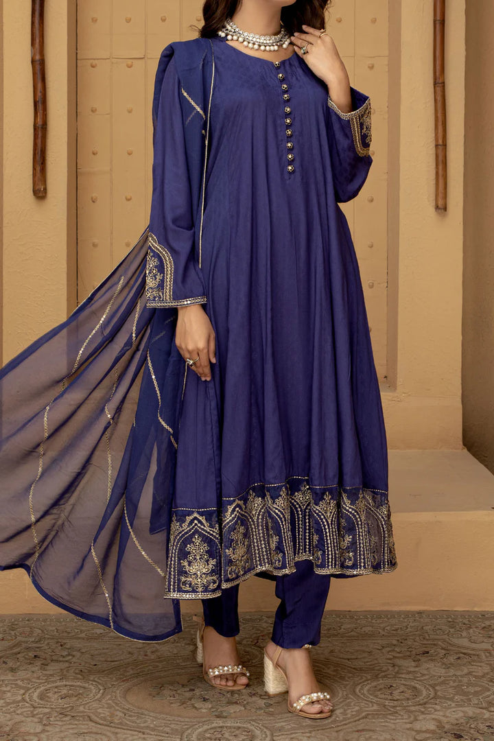 Rafia | WOMEN'S-3 PIECE EMBROIDERY VISCOSE | VS-496