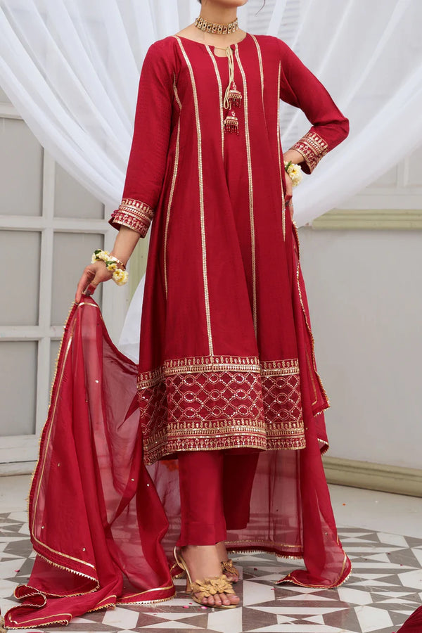 Rafia | WOMEN'S-3 PIECE EMBROIDERY VISCOSE | VS-544