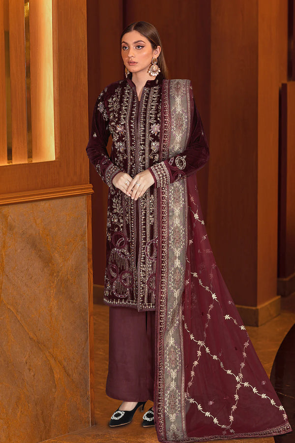 Ramsha | Velvet | W-372 - House of Ayeza