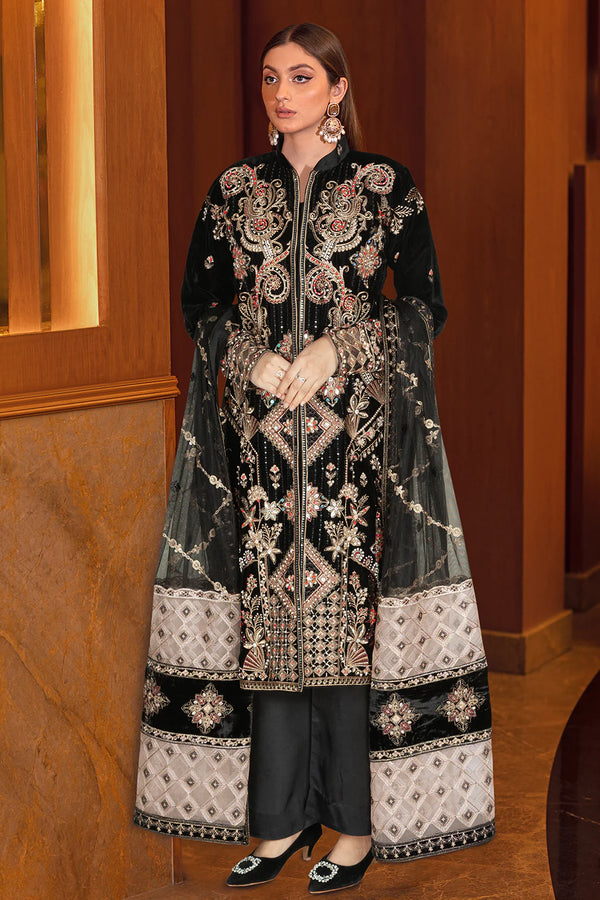 Ramsha | Velvet | W-373 - House of Ayeza