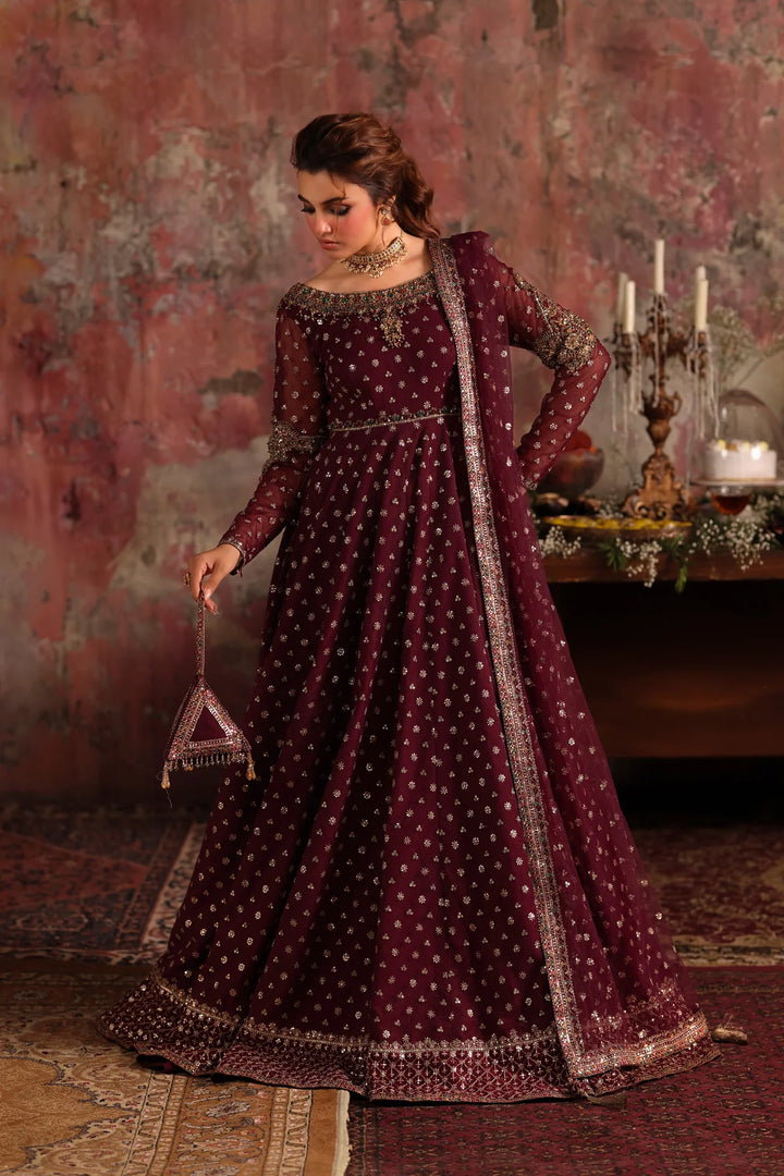 Charizma | Statement | 2-PC Embroidered Net Pishwas Suit STM-5-09 - House of Ayeza