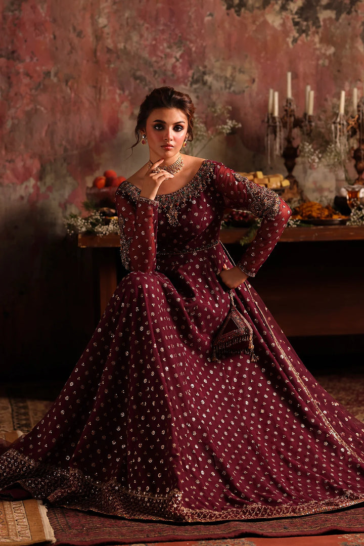 Charizma | Statement | 2-PC Embroidered Net Pishwas Suit STM-5-09 - House of Ayeza