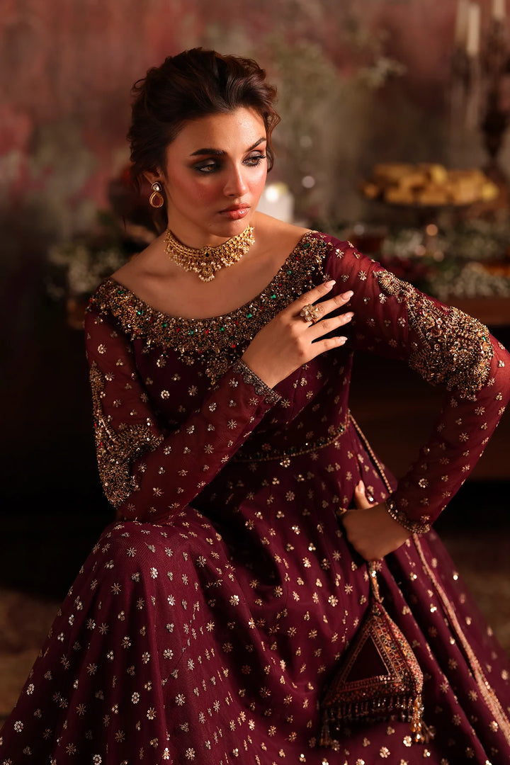 Charizma | Statement | 2-PC Embroidered Net Pishwas Suit STM-5-09 - House of Ayeza
