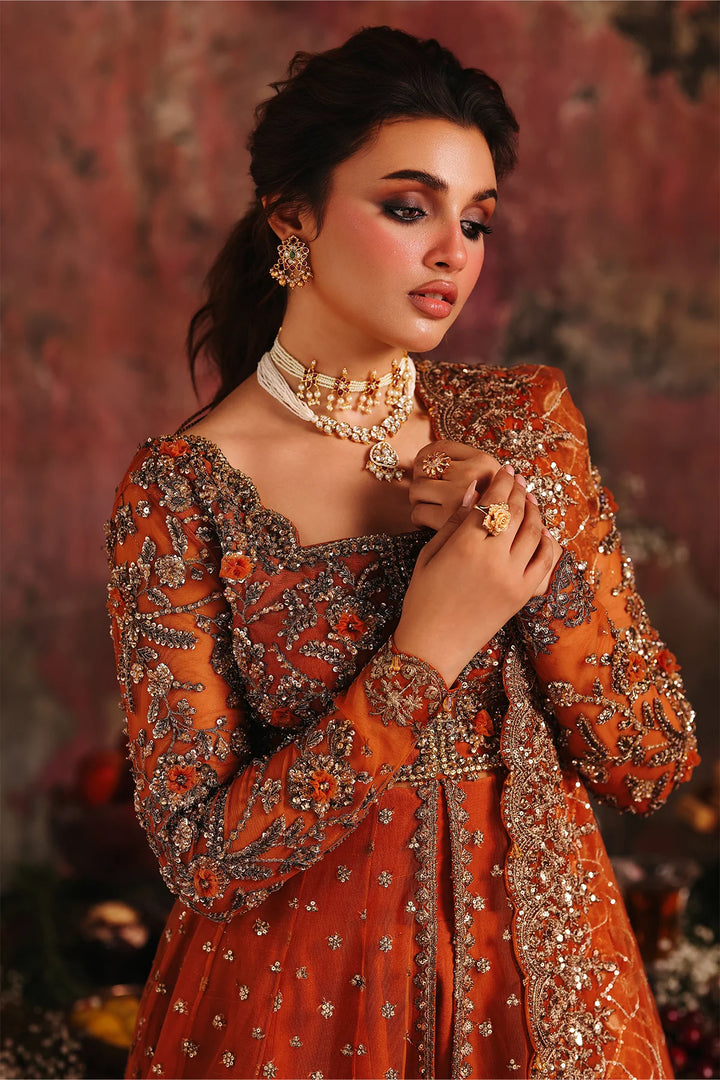 Charizma | Statement | 3-PC Embroidered Net Pishwas Suit STM-5-01 - House of Ayeza
