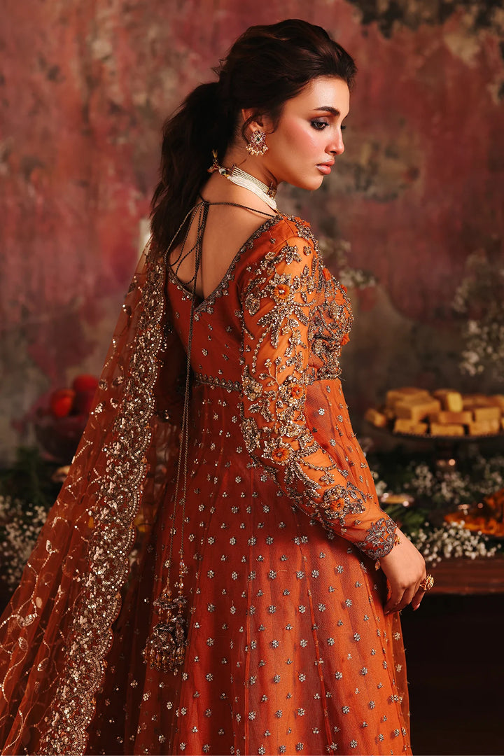 Charizma | Statement | 3-PC Embroidered Net Pishwas Suit STM-5-01 - House of Ayeza