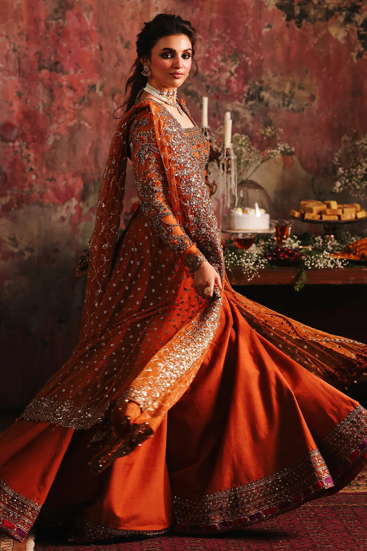 Charizma | Statement | 3-PC Embroidered Net Pishwas Suit STM-5-01 - House of Ayeza