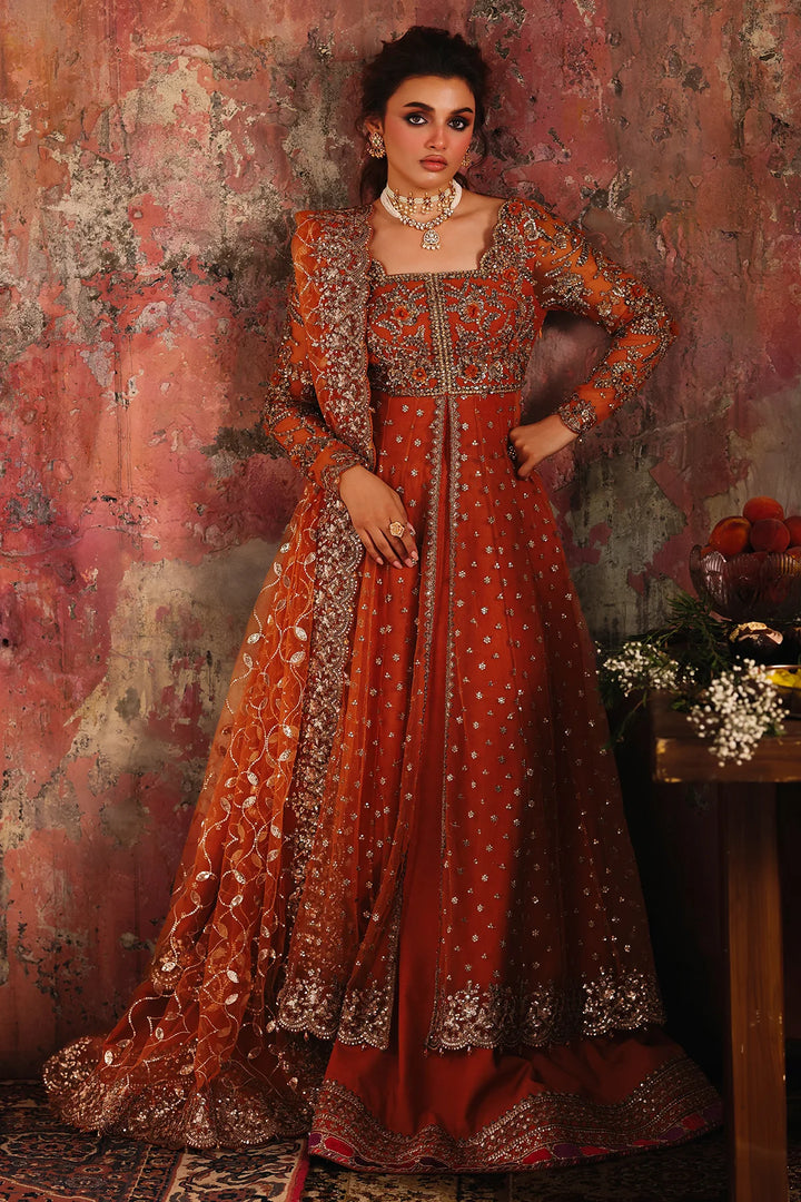 Charizma | Statement | 3-PC Embroidered Net Pishwas Suit STM-5-01 - House of Ayeza