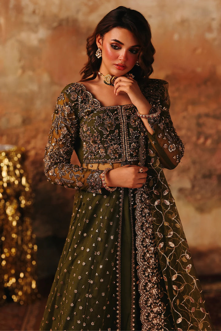 Charizma | Statement | 3-PC Embroidered Net Pishwas Suit STM-5-03 - House of Ayeza