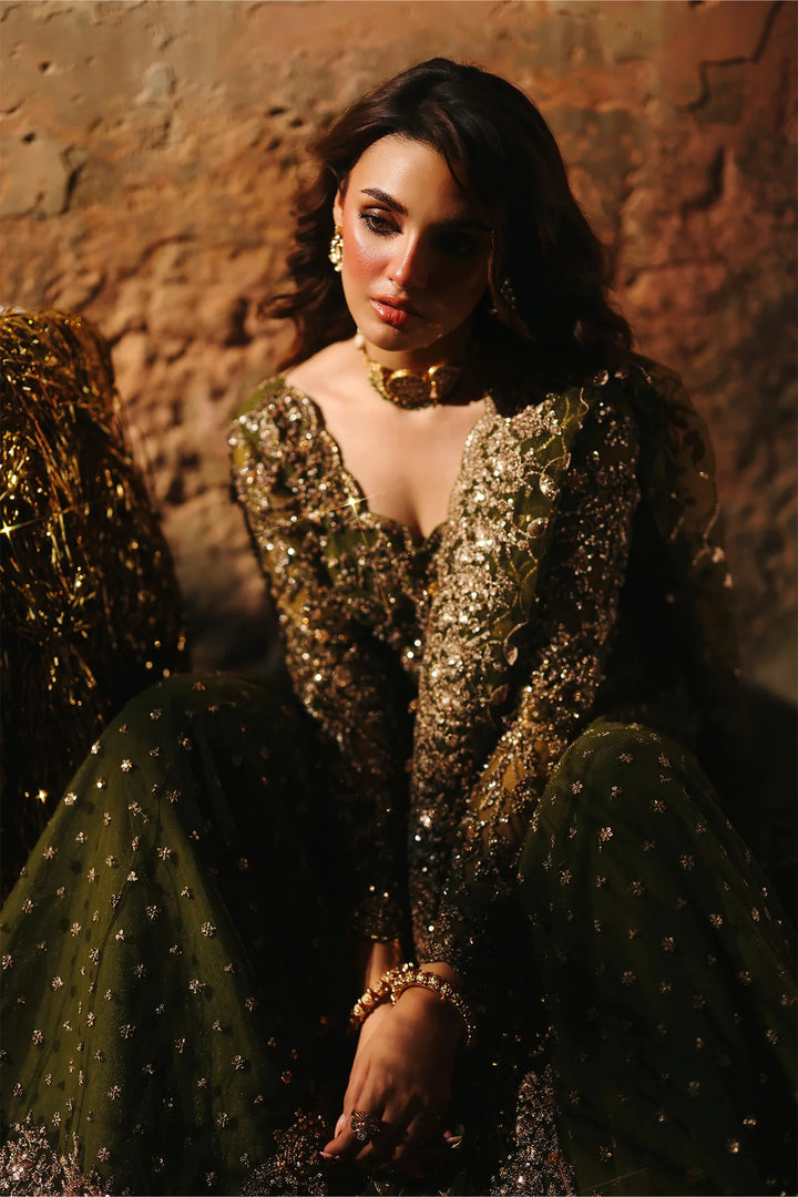 Charizma | Statement | 3-PC Embroidered Net Pishwas Suit STM-5-03 - House of Ayeza
