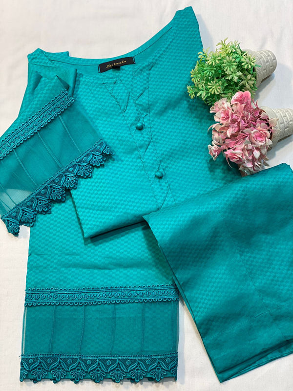 KK Stitches | Zubeda | Blue - House of Ayeza