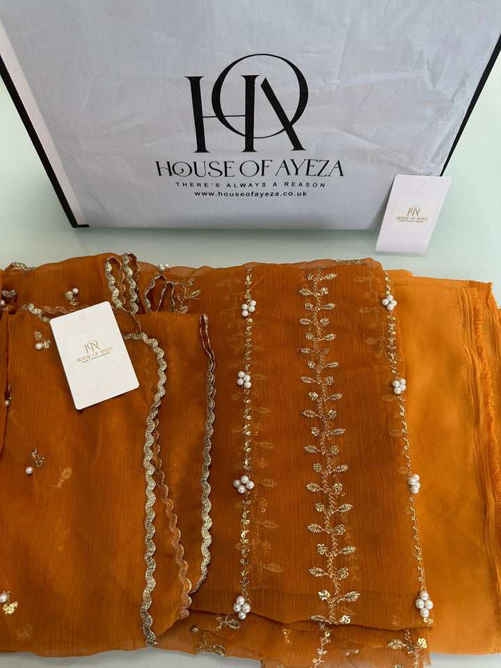 HOA | Unstitched Luxury '25 Vol 1 | Design 01 - House of Ayeza