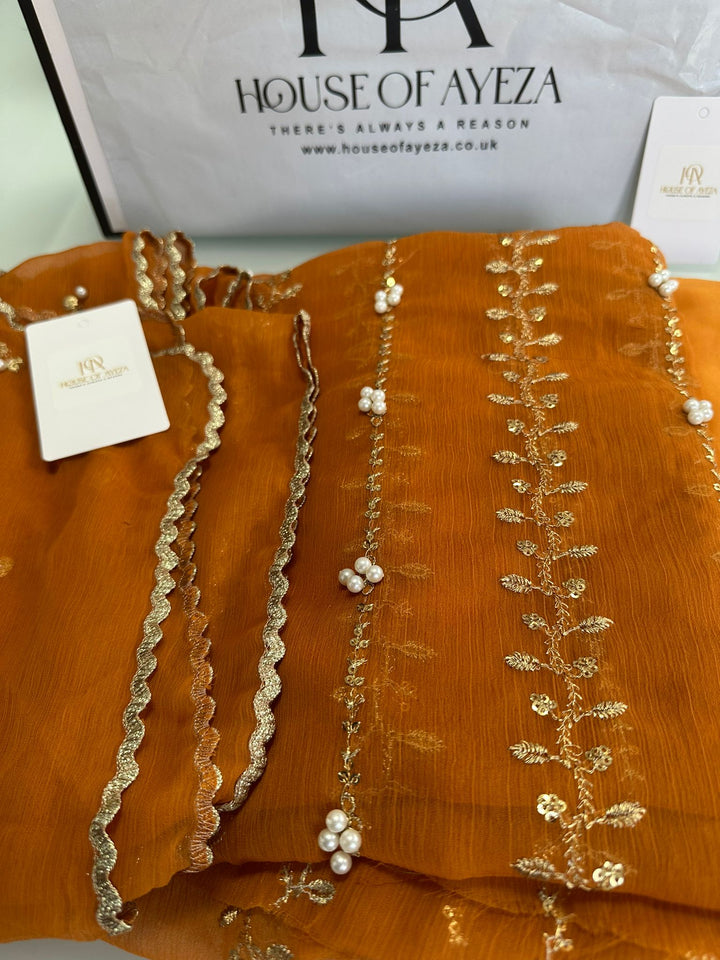 HOA | Unstitched Luxury '25 Vol 1 | Design 01 - House of Ayeza