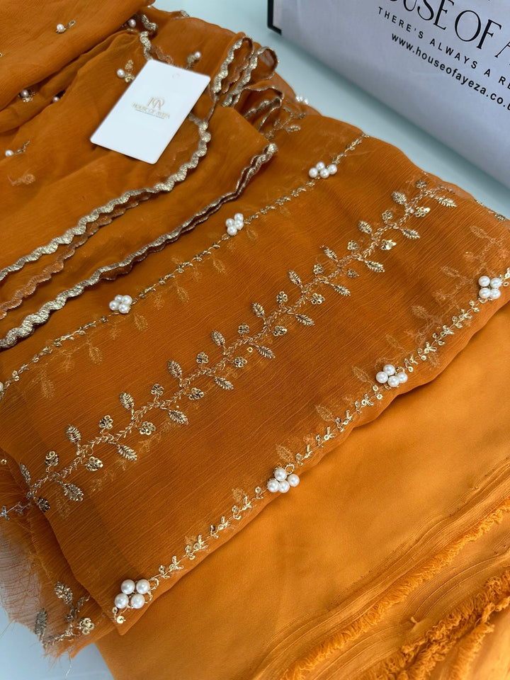 HOA | Unstitched Luxury '25 Vol 1 | Design 01 - House of Ayeza