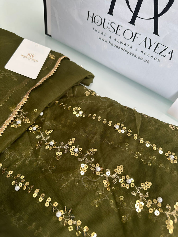 HOA | Unstitched Luxury '25 Vol 1 | Design 02 - House of Ayeza