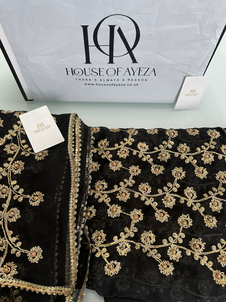 HOA | Unstitched Luxury '25 Vol 1 | Design 04 - House of Ayeza