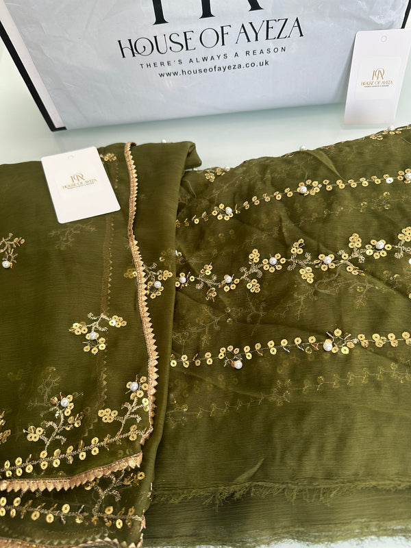 HOA | Unstitched Luxury '25 Vol 1 | Design 02 - House of Ayeza