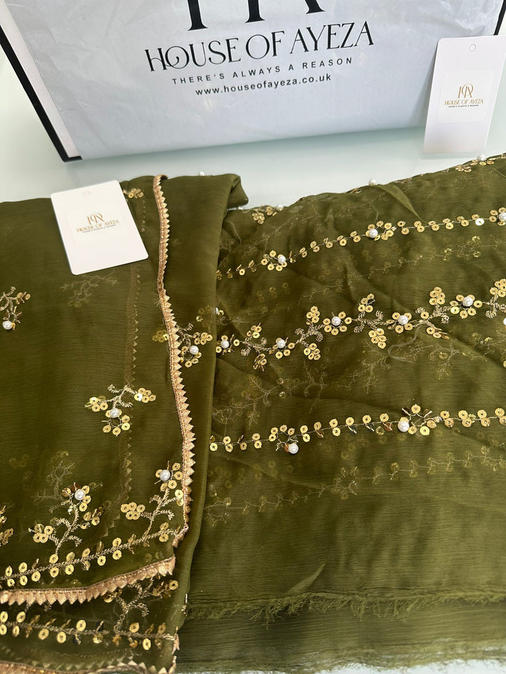 HOA | Unstitched Luxury '25 Vol 1 | Design 02 - House of Ayeza