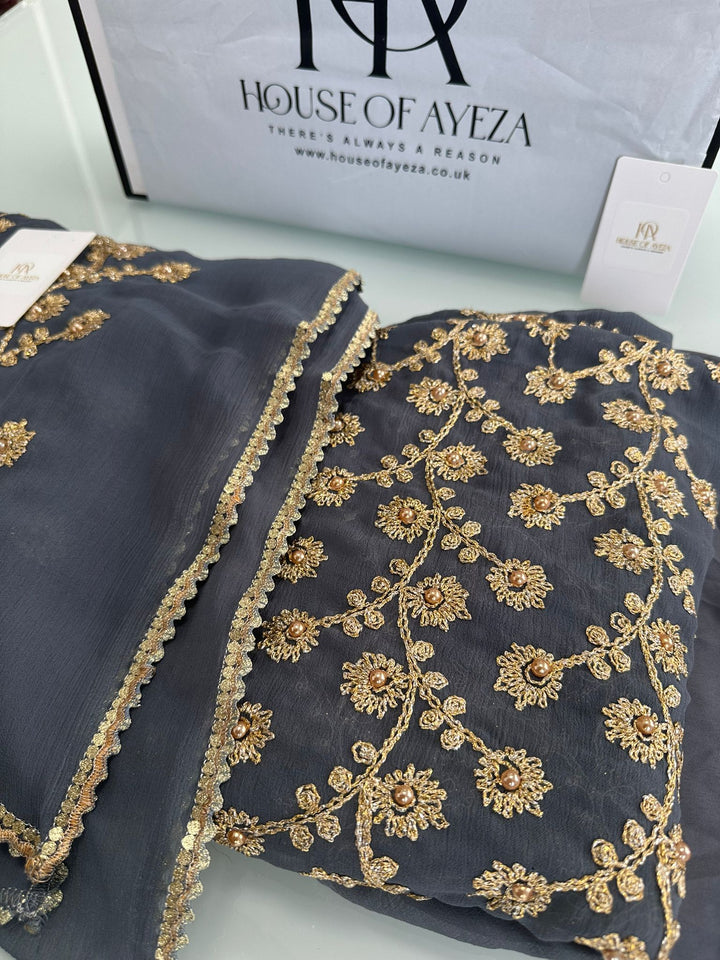 HOA | Unstitched Luxury '25 Vol 1 | Design 05 - House of Ayeza