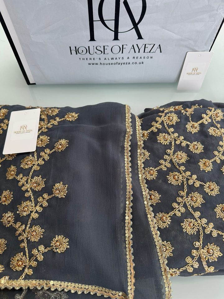 HOA | Unstitched Luxury '25 Vol 1 | Design 05 - House of Ayeza