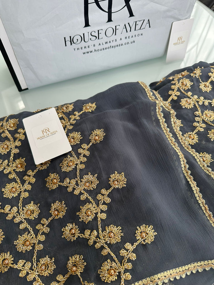 HOA | Unstitched Luxury '25 Vol 1 | Design 05 - House of Ayeza