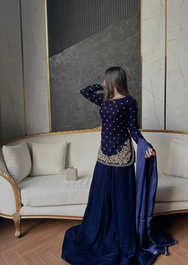 KK Stitches | Navy Dazzle