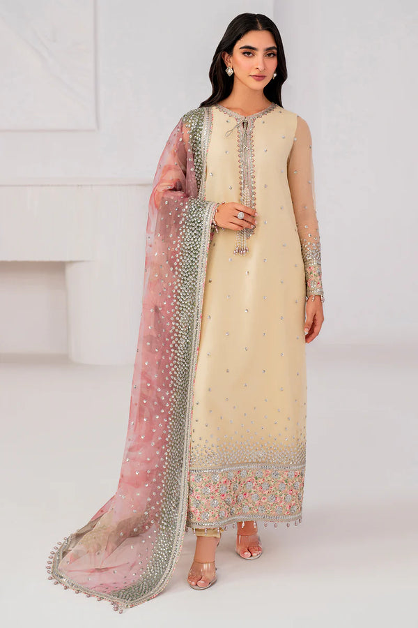 Jazmin | Formal | Embroidered Chiffon UC-3063 - House of Ayeza