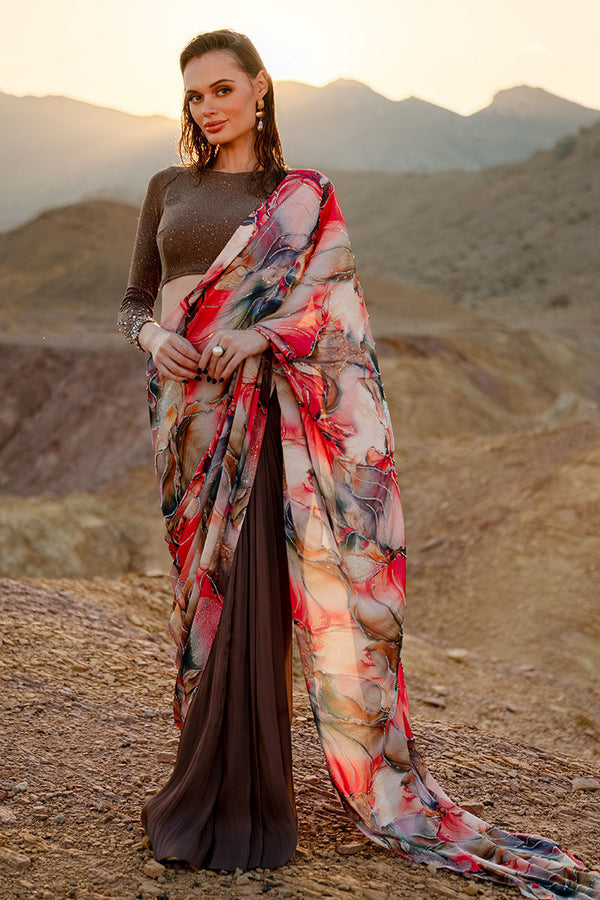 Rozina Munib | Cemile Printed Silk | C-13