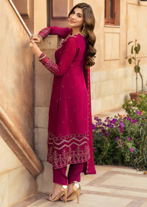 Merakish | Luxury Chiffon Stitched 3 PC Suit | Aiza - House of Ayeza