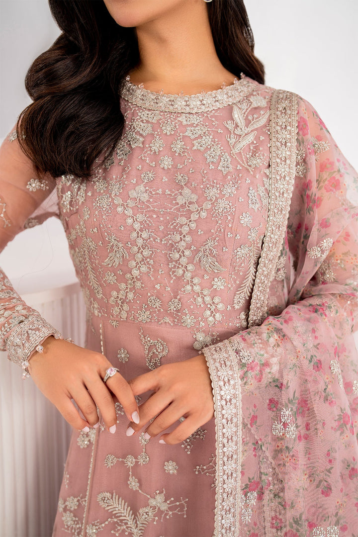 Jazmin | Formals | EMBROIDERED CHIFFON UC-3055 - House of Ayeza