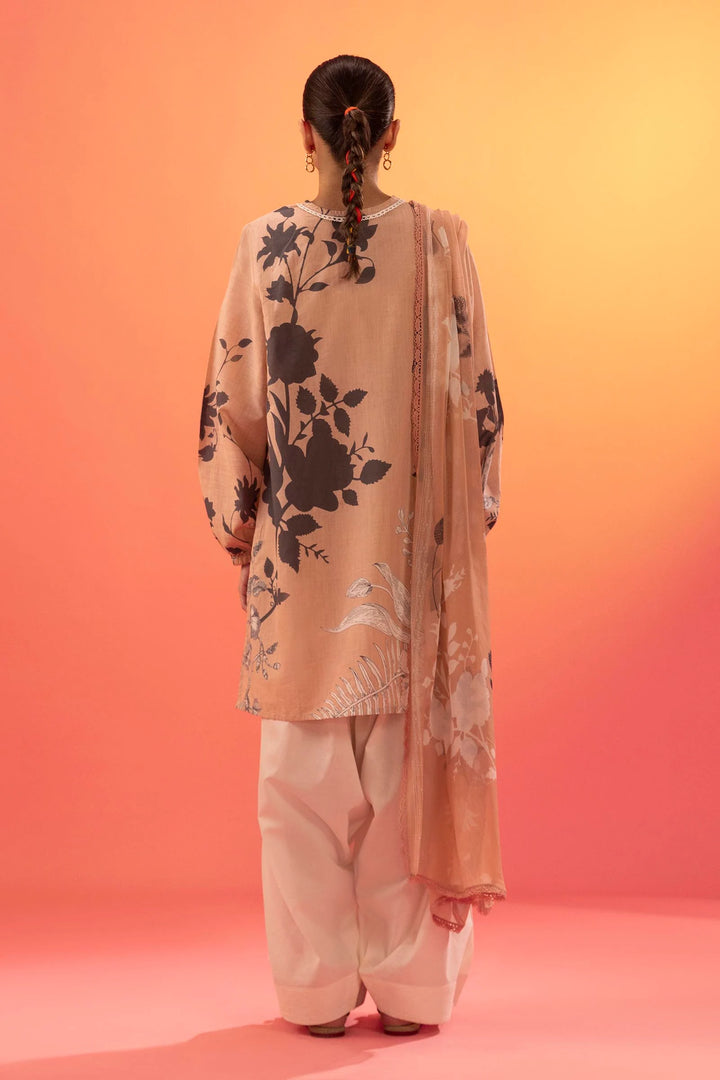 Sana Safinaz | Mahay Summer'25 Vol. 2 | H252-004A-2BI | Lawn 2 Piece Suit - House of Ayeza