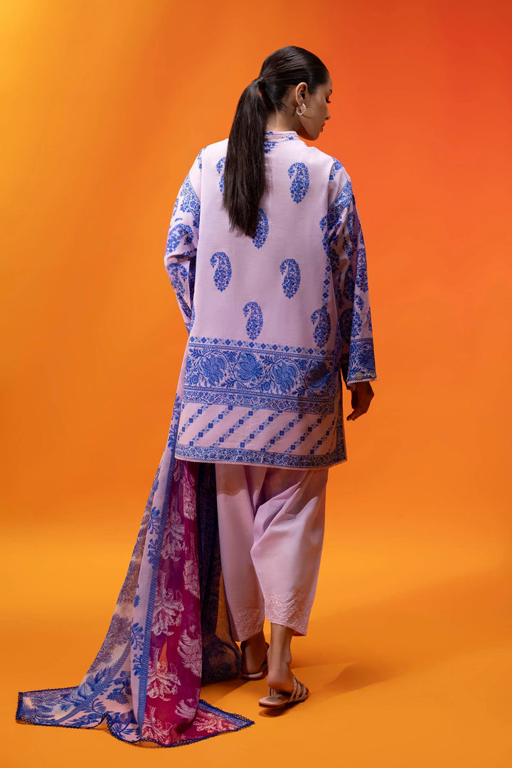 Sana Safinaz | Mahay Summer'25 Vol. 2 | H252-005A-3CI | Lawn 3 Piece Suit - House of Ayeza