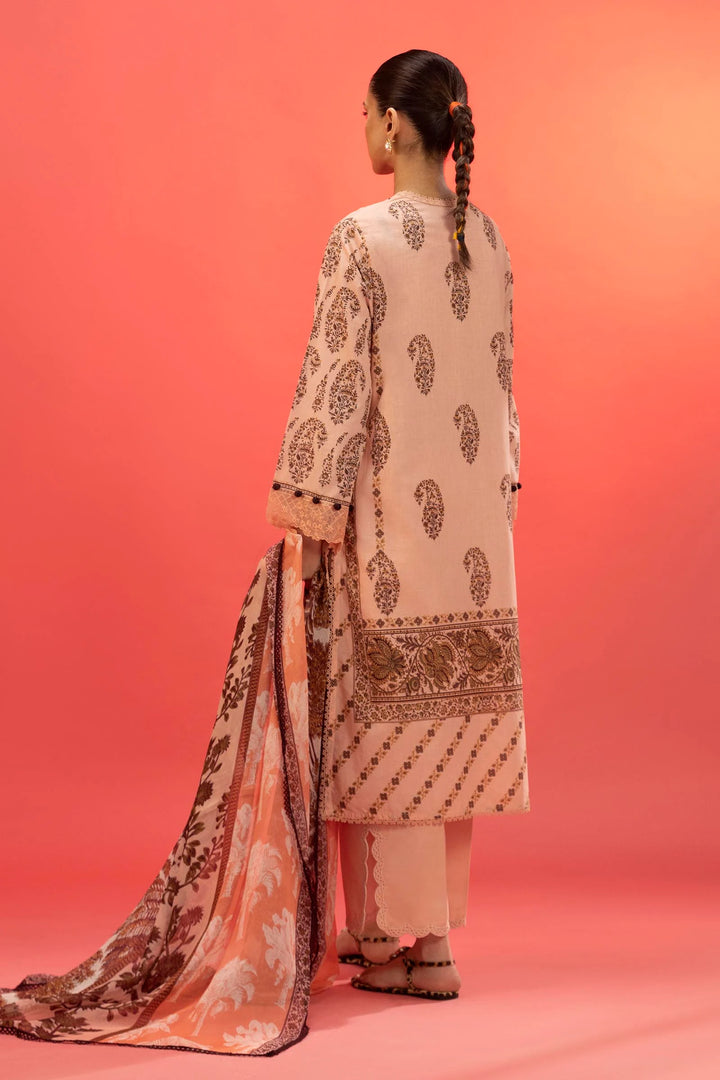 Sana Safinaz | Mahay Summer'25 Vol. 2 | H252-005B-3CI | Lawn 3 Piece Suit - House of Ayeza
