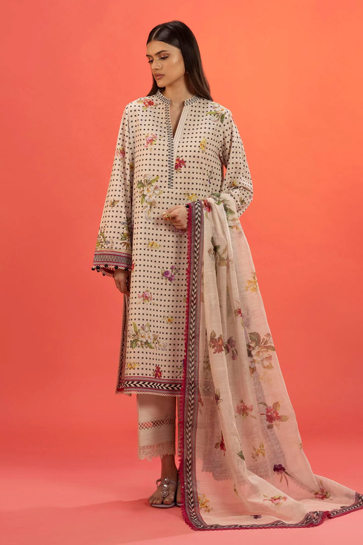Sana Safinaz | Mahay Summer'25 Vol. 2 | H252-008A-3DD | Lawn 2 Piece Suit - House of Ayeza