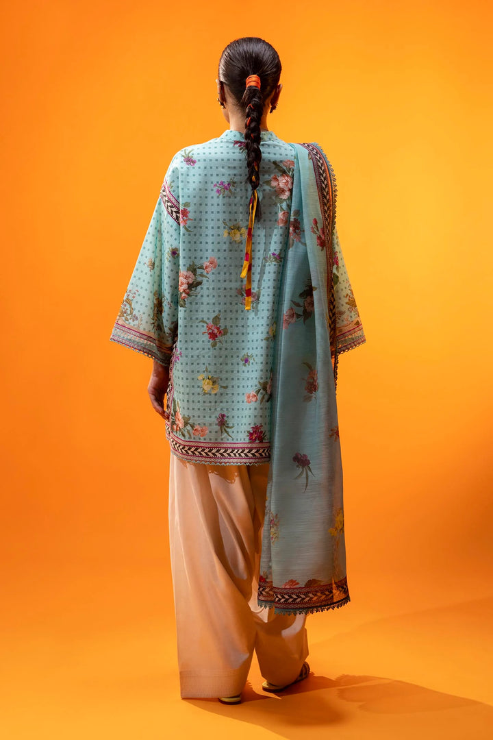 Sana Safinaz | Mahay Summer'25 Vol. 2 | H252-008B-3DD | Lawn 2 Piece Suit - House of Ayeza