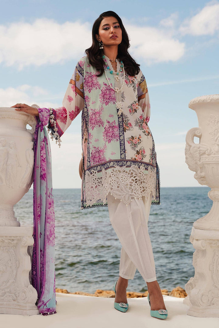 Sana Safinaz | Muzlin Spring '24 Vol 1 |  M241-003B-3Ci - House of Faiza