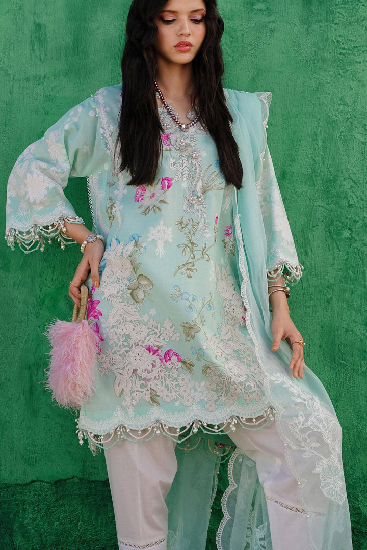 Sana Safinaz | Muzlin Spring '24 Vol 1 |  M241-011B-3Cw - House of Faiza