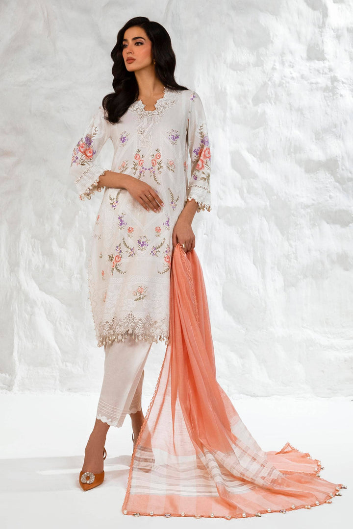 Sana Safinaz | Muzlin Summer '24 Vol 2 | M242-007B-DG - House of Ayeza