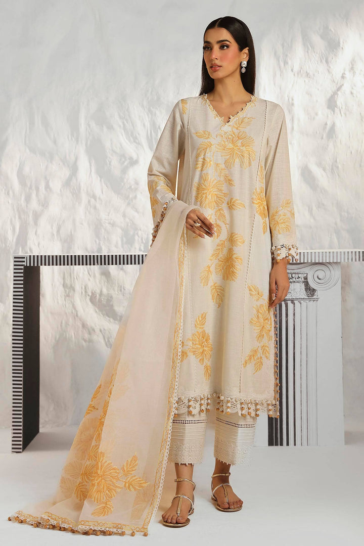 Sana Safinaz | Muzlin Summer '24 Vol 2 | M242-011B-CT - House of Ayeza