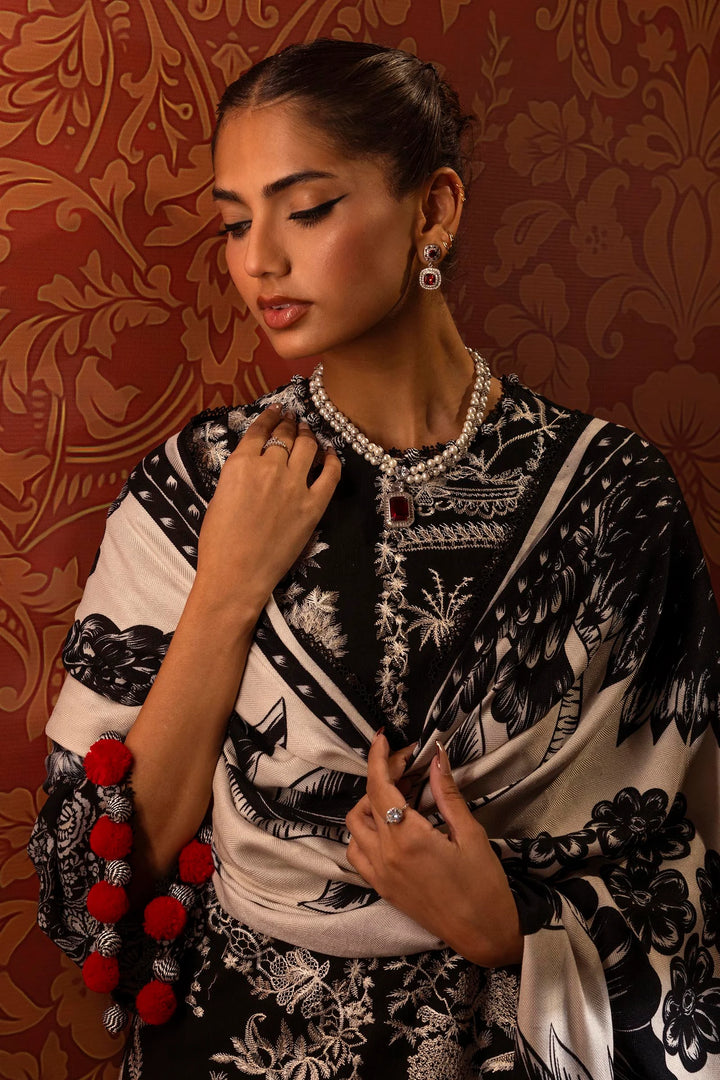 Sana Safinaz | Muzlin Winter 24 | M243-001B-3CO - House of Ayeza