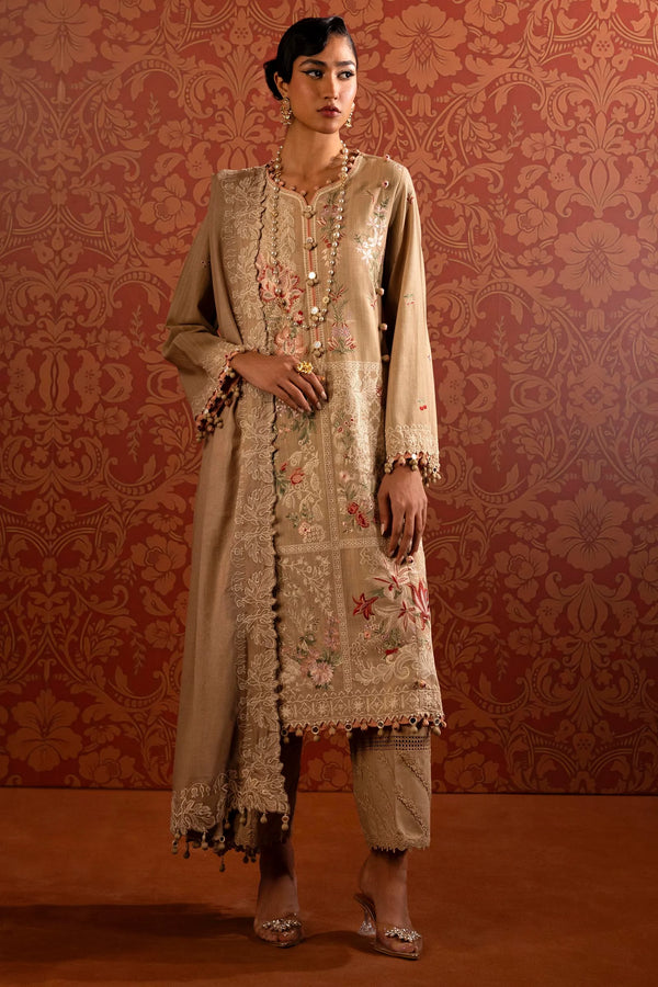 Sana Safinaz | Muzlin Winter 24 | M243-003A-3CP - House of Ayeza