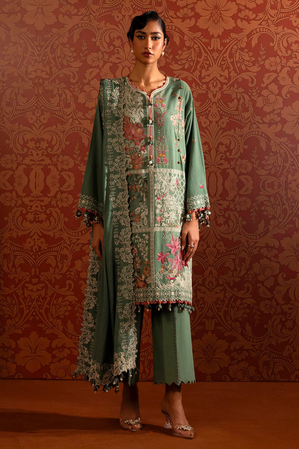 Sana Safinaz | Muzlin Winter 24 | M243-003B-3CP - House of Ayeza