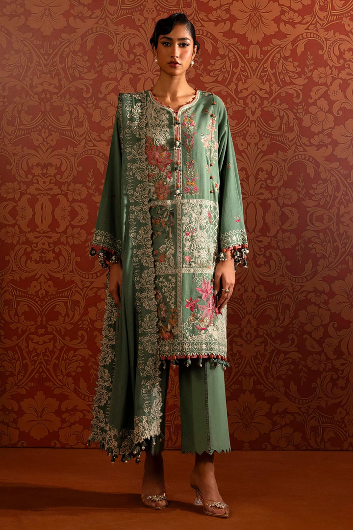 Sana Safinaz | Muzlin Winter 24 | M243-003B-3CP - House of Ayeza