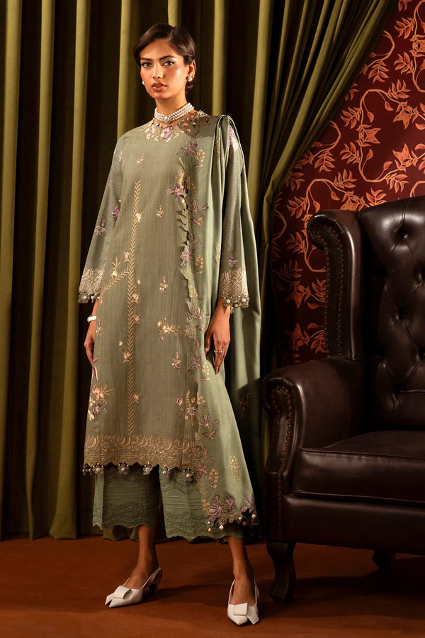 Sana Safinaz | Muzlin Winter 24 | M243-011A-3CP - House of Ayeza