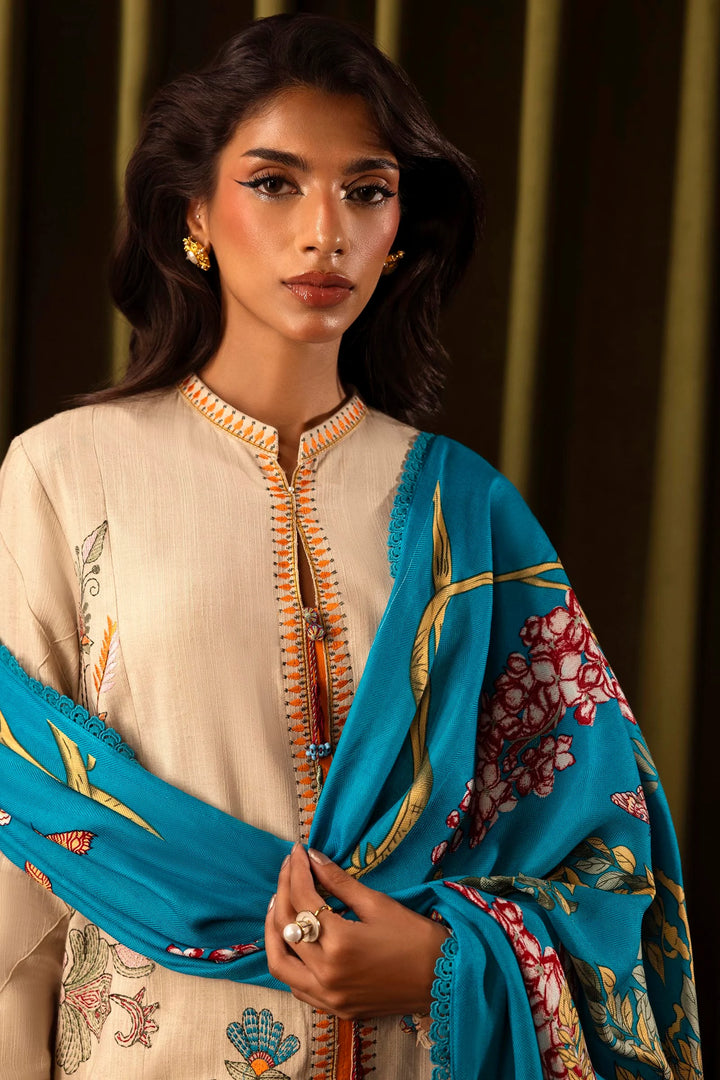 Sana Safinaz | Muzlin Winter 24 | M243-014A-3CP - House of Ayeza