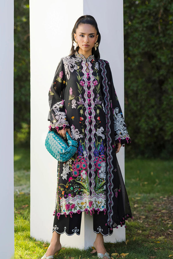 Sana Safinaz | Muzlin Summer'25 Vol. 2 | M252-001A-CI | Lawn 3 Piece Suit - House of Ayeza