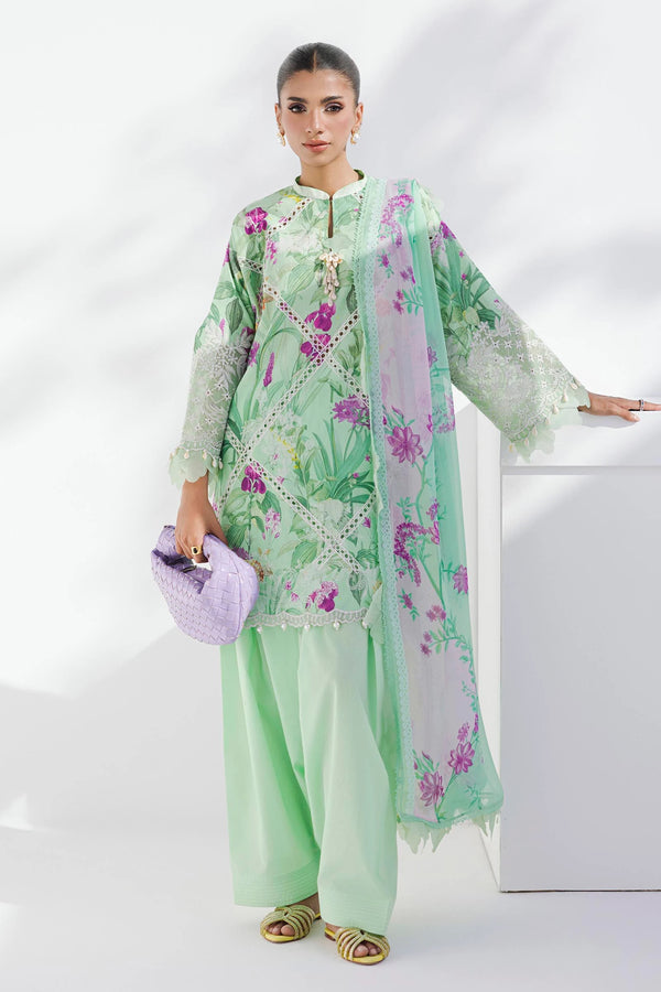 Sana Safinaz | Muzlin Summer'25 Vol. 2 | M252-007A-CI | Lawn 3 Piece Suit - House of Ayeza
