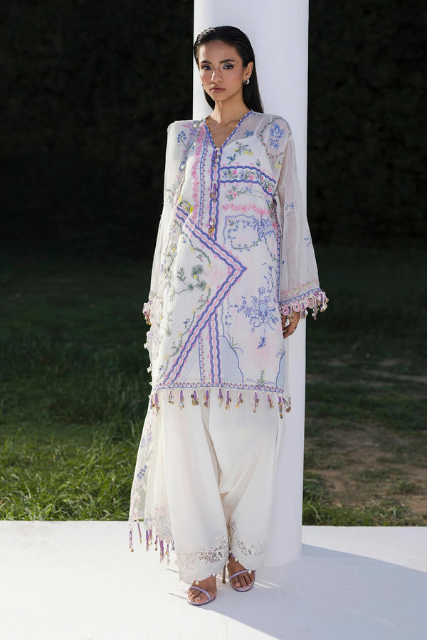 Sana Safinaz | Muzlin Summer'25 Vol. 2 | M252-014B-CT | Lawn 3 Piece Suit - House of Ayeza
