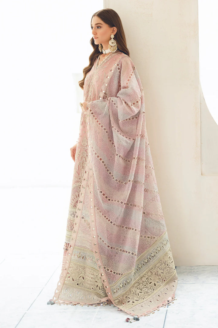 Jazmin | Formals | EMBROIDERED NET UN-4002 - House of Ayeza